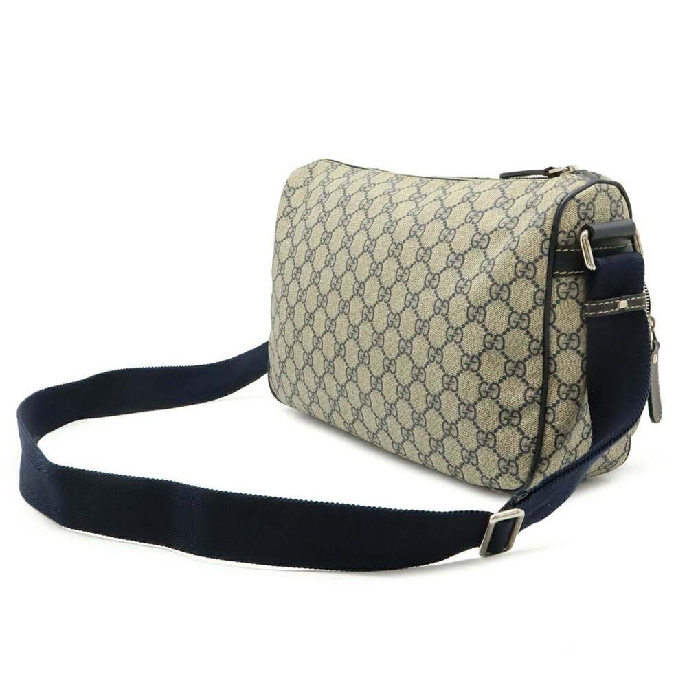 GUCCI Authentic Cream Leather Shoulder Bag - Picture 3 of 10